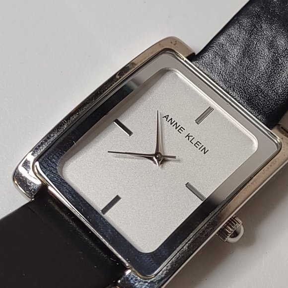 Basic Anne Klein Watch With Black Band - Picture 2 of 13